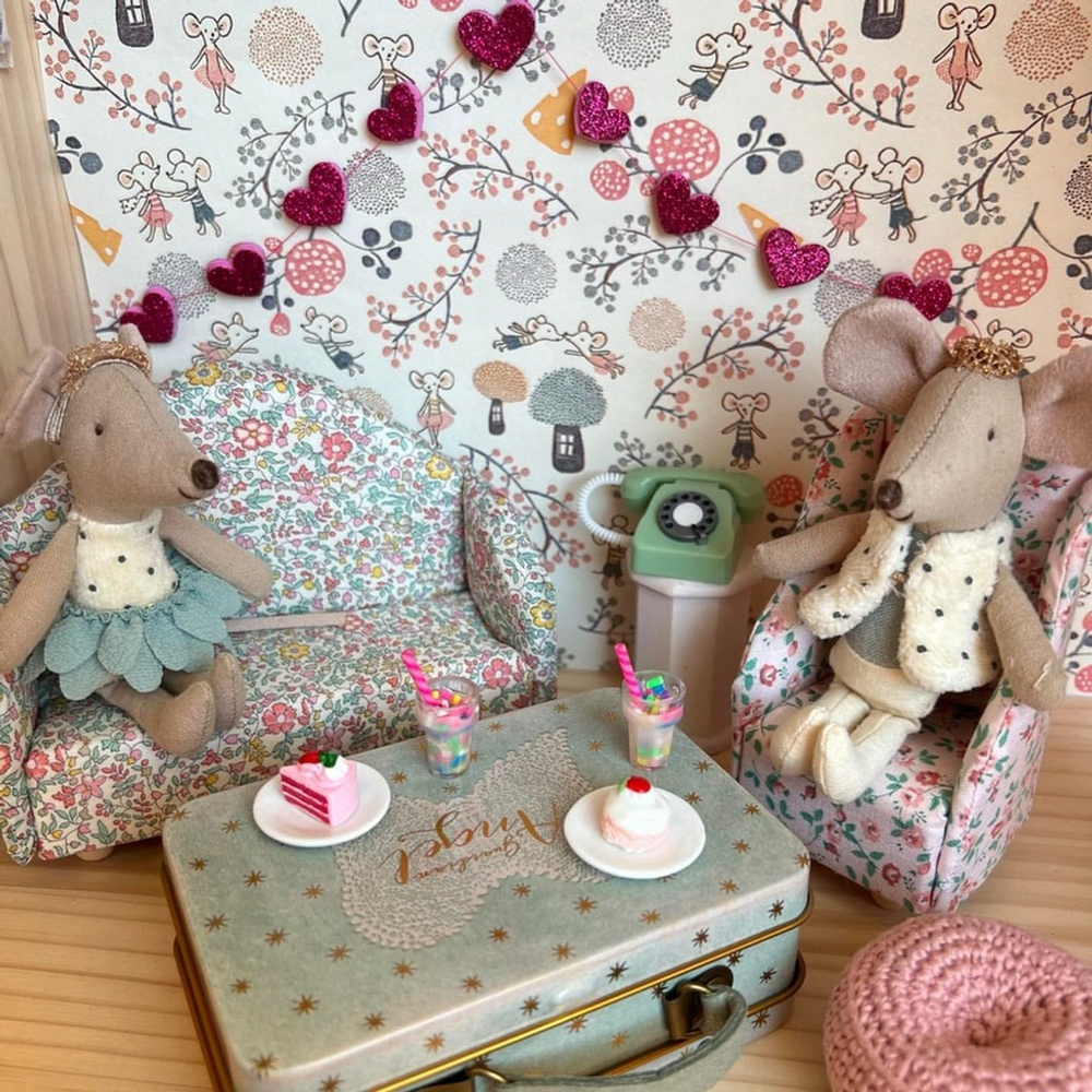 Retired Maileg Royal Twins Mice, Little sister and brother in Box​ - Picture 5 of 15